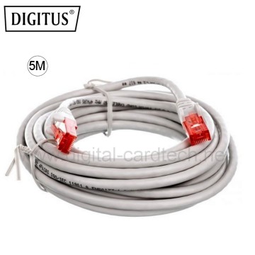 Patch câble réseau Digitus 5m UTP Cat6